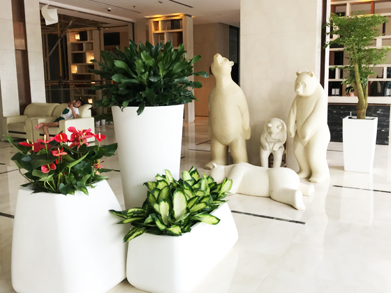 明園集團辦公樓整體綠植租賃項目